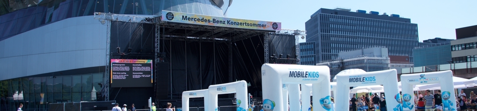 MobileKids unterwegs beim Mercedes Benz Museum Konzertsommer