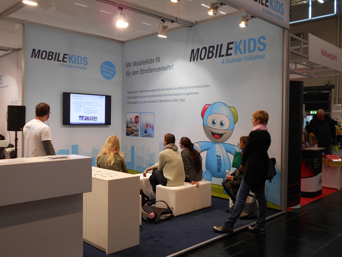 Mobilekids Messestand